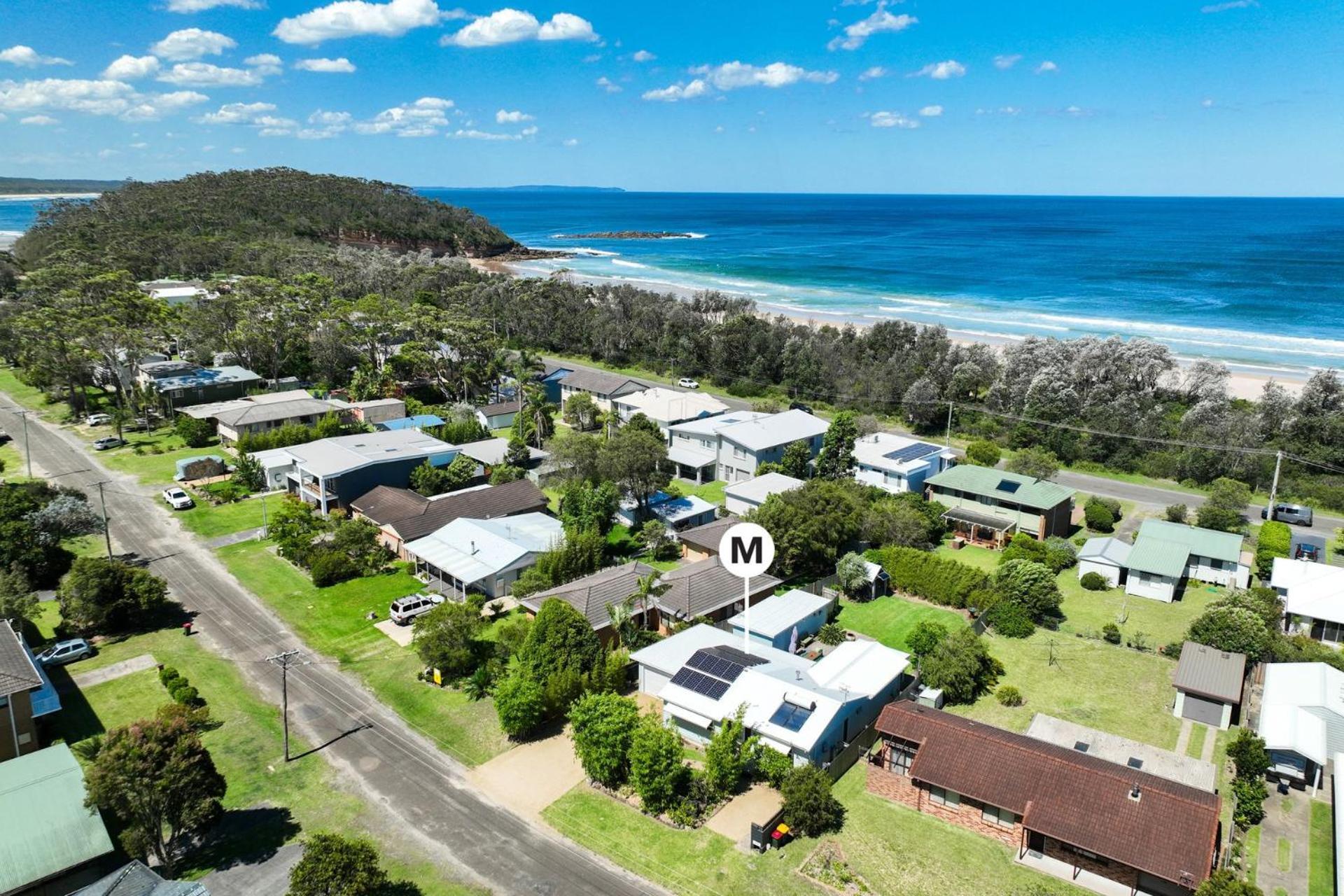 Villa Miramar Studio à Narrawallee Extérieur photo